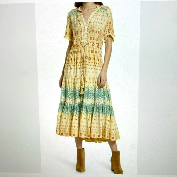 Free People “Rare Feelings”maxi dress Size: S - Picture 2 of 9